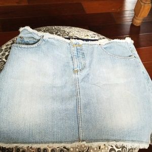 Size 11 denim skirt